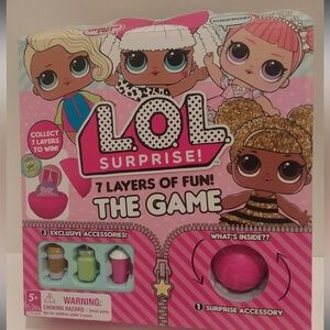 NIB  LOL Surprise! 7 Layers Of Fun The Game - Children’s Board Game